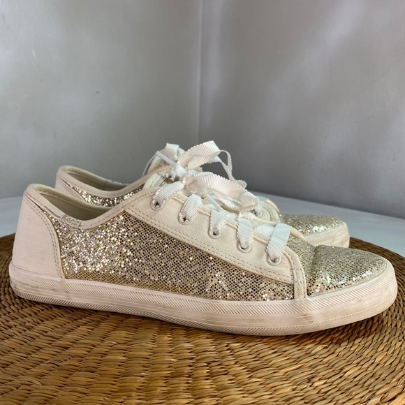 KEDS Kickstart Sparkle With Memory Foam Size 5 - Picture 1 of 9